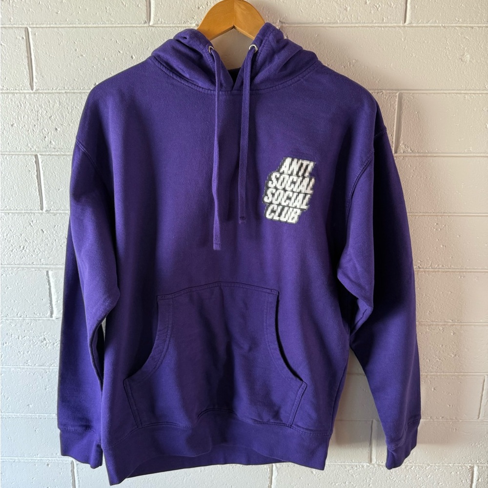 Anti Social Social Club Purple Hoodie